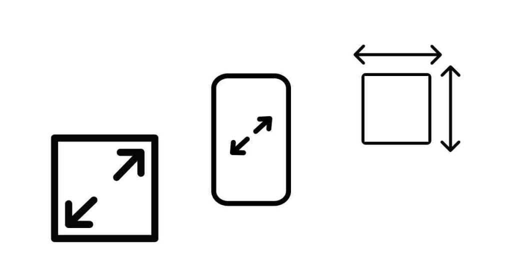 גדלי תמונות מומלצים